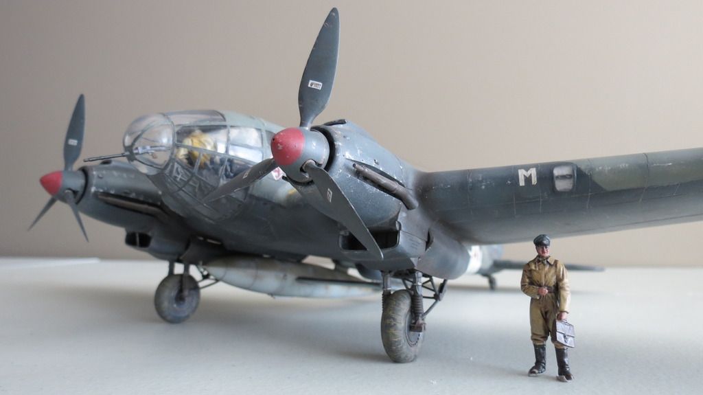 Monogram 1/48 Pro-Modeler Heinkel He 111H-22 With V1 Rocket